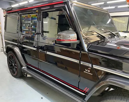 G63 AMG 포인트랩핑!_서울랩핑_강서구랩핑_양천구랩핑_김포랩핑_일산랩핑_포인트랩핑_부분랩핑 / 서울 강서구