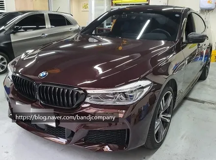 BMW GT 640i 사틴프로즌바닐라 전체랩핑_여의도랩핑_마포랩핑 / 서울 강서구