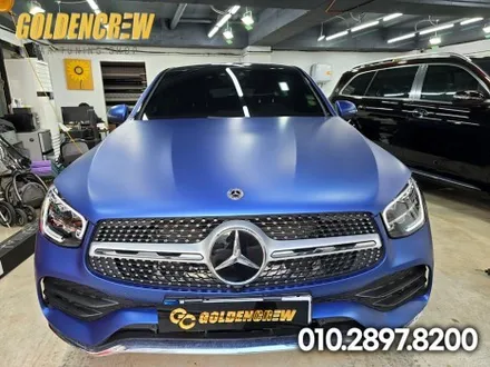 벤츠 GLC300e 보험사고수리 부분랩핑 / 서울 강서구