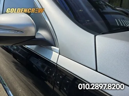 gls 투톤랩핑 벤츠 suv 외관 변신! 블랙&실버 조합 인기 시공 / 서울 강서구 공항동