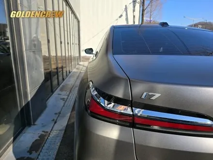 강서 광명 bmw i7 전체랩핑 사틴 다크 그레이 시공기｜고급감 끝판왕 / 서울 강서구 공항동