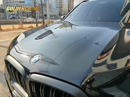 bmw x5 m60i 전체랩핑 리뷰 – 유광블랙 컬러 체인지 디테일 공개 / 서울 강서구 공항동
