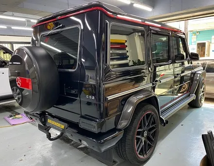 G63 AMG 포인트랩핑!_서울랩핑_강서구랩핑_양천구랩핑_김포랩핑_일산랩핑_포인트랩핑_부분랩핑 / 서울 강서구