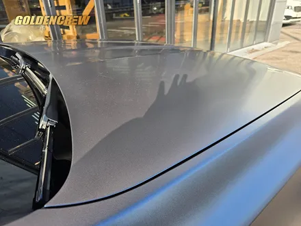 강서 광명 bmw i7 전체랩핑 사틴 다크 그레이 시공기｜고급감 끝판왕 / 서울 강서구 공항동