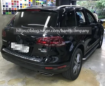 폭스바겐 SUV 티구안 사틴다크 시공_강서구랩핑_마곡지구랩핑 / 서울 강서구