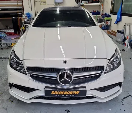 벤츠 CLS 63 amg 전체랩핑!! / 서울 강서구