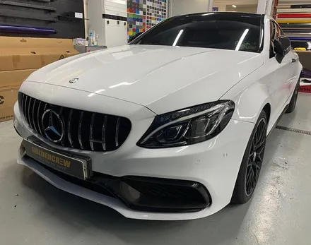 C63s AMG 전체제거&전체랩핑! / 서울 강서구