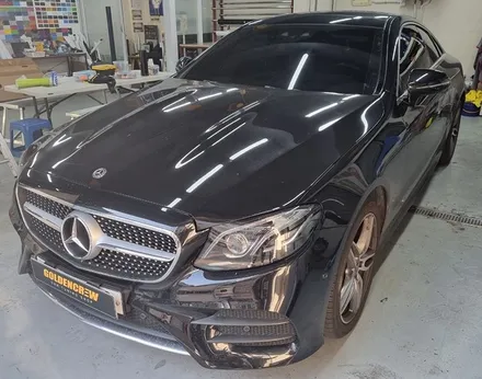 E220d 쿠페 전체랩핑 시공기! / 서울 강서구