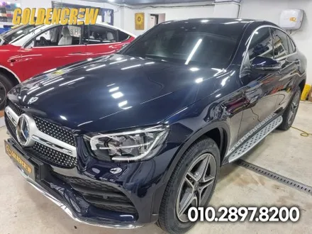 다이아몬드 화이트 전체랩핑 시공으로 이쁘게 변신한 벤츠 GLC300E / 서울 강서구