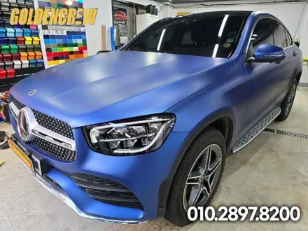 벤츠 GLC300e 보험사고수리 부분랩핑 / 서울 강서구