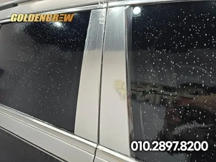 gls 투톤랩핑 벤츠 suv 외관 변신! 블랙&실버 조합 인기 시공 / 서울 강서구 공항동