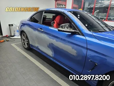 부천 bmw 428i 컨버터블 전체랩핑｜컬러 변경 시공 후기 / 서울 강서구 공항동