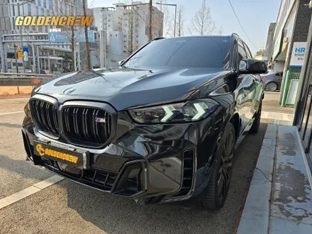 bmw x5 m60i 전체랩핑 리뷰 – 유광블랙 컬러 체인지 디테일 공개 / 서울 강서구 공항동