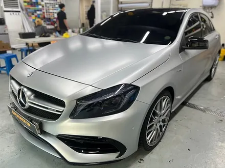 벤츠 A45 amg 전체랩핑 시공! / 서울 강서구