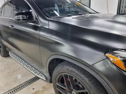 GLE 63s AMG 에이버리 사틴블랙 전체랩핑 시공기 / 서울 강서구