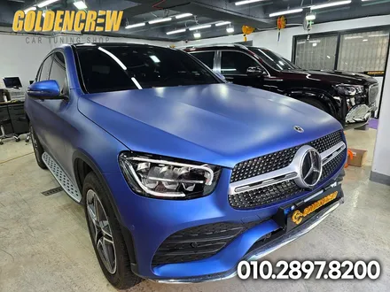 벤츠 GLC300e 보험사고수리 부분랩핑 / 서울 강서구