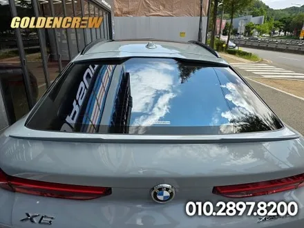 BMW X6 블락포디 썬팅과 함께 추석명절 전 윙 전동사이드스텝 + 생활보호PPF까지 준비완료! / 서울 강서구 공항동