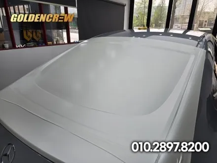 벤츠 gt43amg 인기필름 사틴화이트펄로 신차출고시 전체랩핑 / 서울 강서구 공항동