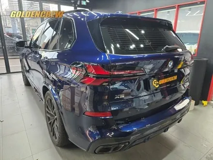 bmw x5 m60i 전체랩핑 리뷰 – 유광블랙 컬러 체인지 디테일 공개 / 서울 강서구 공항동
