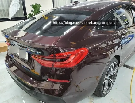 BMW GT 640i 사틴프로즌바닐라 전체랩핑_여의도랩핑_마포랩핑 / 서울 강서구