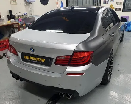 BMW 5시리즈 보험사고수리!#강서랩핑#BMW랩핑#5시리즈핑#일산랩핑#부천랩핑#김포랩핑 / 서울 강서구