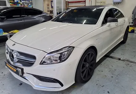 벤츠 CLS 63 amg 전체랩핑!! / 서울 강서구
