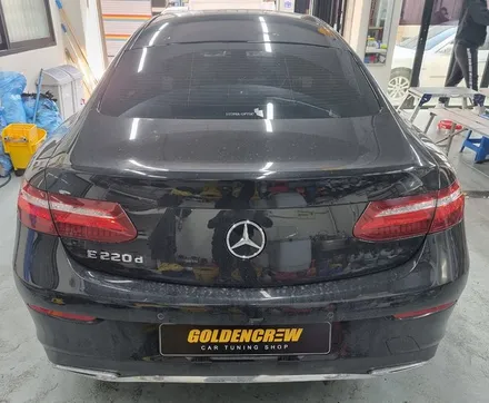 E220d 쿠페 전체랩핑 시공기! / 서울 강서구