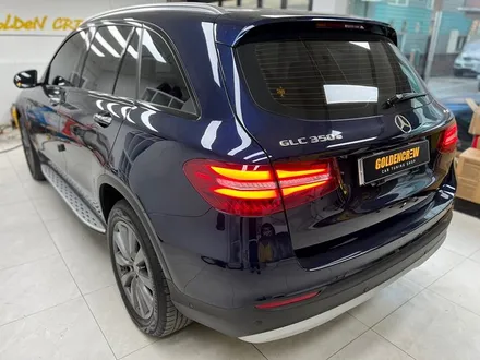 벤츠 GLC 350e 사틴 블랙 전체랩핑 시공기 / 서울 강서구
