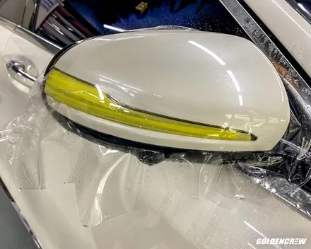 자동차 PPF 필름 부분 시공, 벤츠 S63 AMG 프론트 패키지 / 서울 강서구