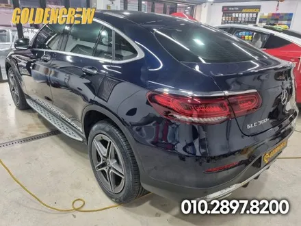 다이아몬드 화이트 전체랩핑 시공으로 이쁘게 변신한 벤츠 GLC300E / 서울 강서구