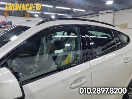 BMW X6 썬팅은 블락포디 스카이블루 부분 PPF 시공은 목동 골든크루로 가자!! / 서울 강서구