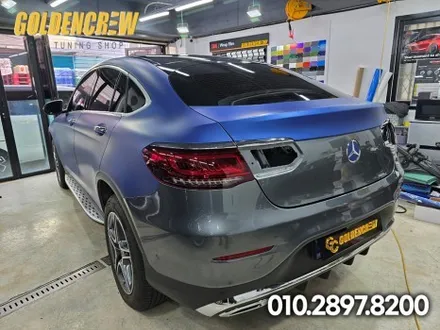 벤츠 GLC300e 보험사고수리 부분랩핑 / 서울 강서구