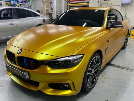 BMW 4시리즈 컨버터블 시공기#전체랩핑#부분랩핑#bmw랩핑#서울랩핑#강서구랩핑#양천구랩핑#마곡랩핑 / 서울 강서구