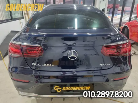 다이아몬드 화이트 전체랩핑 시공으로 이쁘게 변신한 벤츠 GLC300E / 서울 강서구