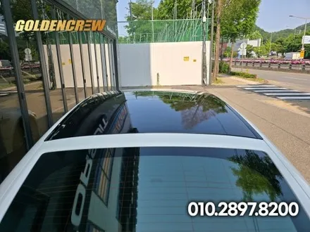 벤츠 gt43 amg 루프스킨 부분랩핑으로 고급스러운 블랙 포인트 완성 / 서울 강서구 공항동