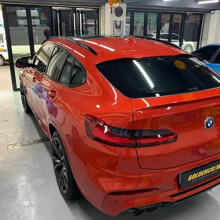 BMW X4M 부분 래핑!_루프스킨_사이드미러_에어 브리더_스포일러 / 서울 강서구