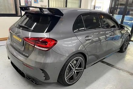 A45 amg 부분PPF&루프스킨 시공기!!_PPF_부분PPF_본넷PPF_필러PPF_하이그로시PPF_헤드라이트PPF_전체PPF_프론트PPF / 서울 강서구