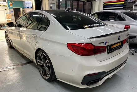 BMW M550d 쌍둥이로 랩핑시공기! / 서울 강서구
