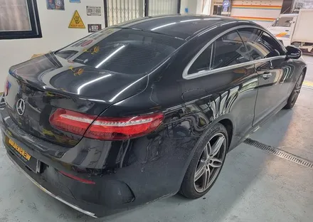 E220d 쿠페 전체랩핑 시공기! / 서울 강서구
