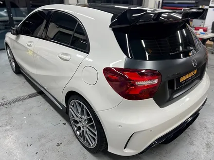 벤츠 A45 amg 전체랩핑 시공! / 서울 강서구
