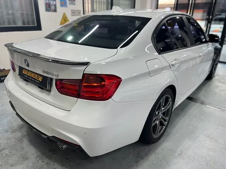 BMW 320d 전체랩핑 시공_다크옐로우랩핑_강서구랩핑_강서구ppf_차량드레스업_M범퍼랩핑 / 서울 강서구