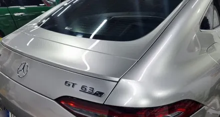 벤츠 GT63amg AX 샴페인 골드 고광도 전체랩핑 시공 / 서울 강서구