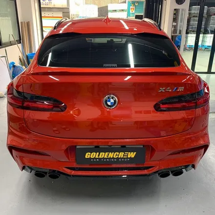 BMW X4M 부분 래핑!_루프스킨_사이드미러_에어 브리더_스포일러 / 서울 강서구