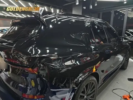 bmw x5 m60i 전체랩핑 리뷰 – 유광블랙 컬러 체인지 디테일 공개 / 서울 강서구 공항동