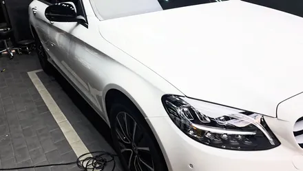벤츠 c200 전체ppf, 루프스킨 블랙PPF로 완벽하게 보호 했어요 / 서울 강서구 공항동