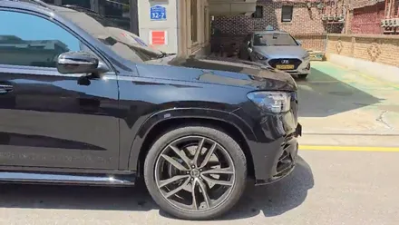 크롬딜리트 비용안내 및 벤츠 GLS 580 전체 크롬죽이기 / 서울 강서구