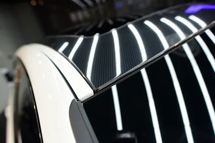 [루프스킨] BMW 340i (G20) 샤크안테나 뜯지않고  STEK DYNO카본PPF 로 루프스킨시공-!! / 광명시 일직동