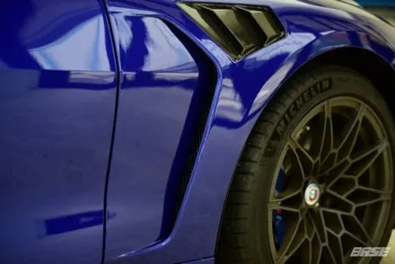BMW M4 알파엔 후드 휀더, 퍼포먼스 스완넥 윙 PPF 시공기 _ 튜닝카 PPF / 광명시 일직동