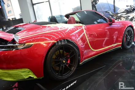 포르쉐 911 카레라 GTS PPF의 시공 기준 체크! / 광명, 부천, 시흥