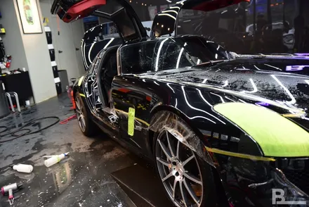 벤츠 PPF SLS63AMG 전체 재시공 이렇게 합니다. / 광명, 부천, 시흥
